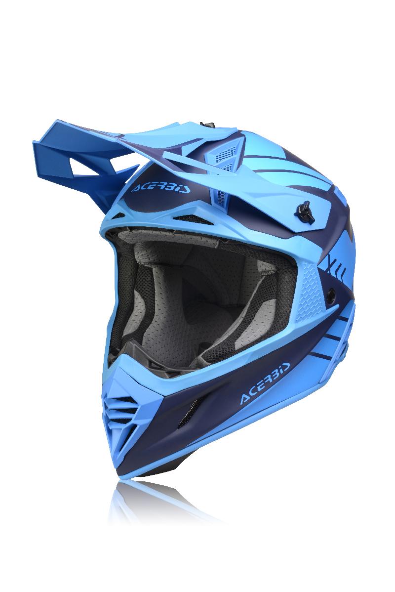Casco cross X-TRACK Acerbis blu - 30591 | 10HP