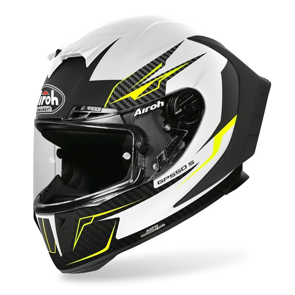 Casco integrale Airoh GP 550 S VENOM White Matt - 46447 | 10HP