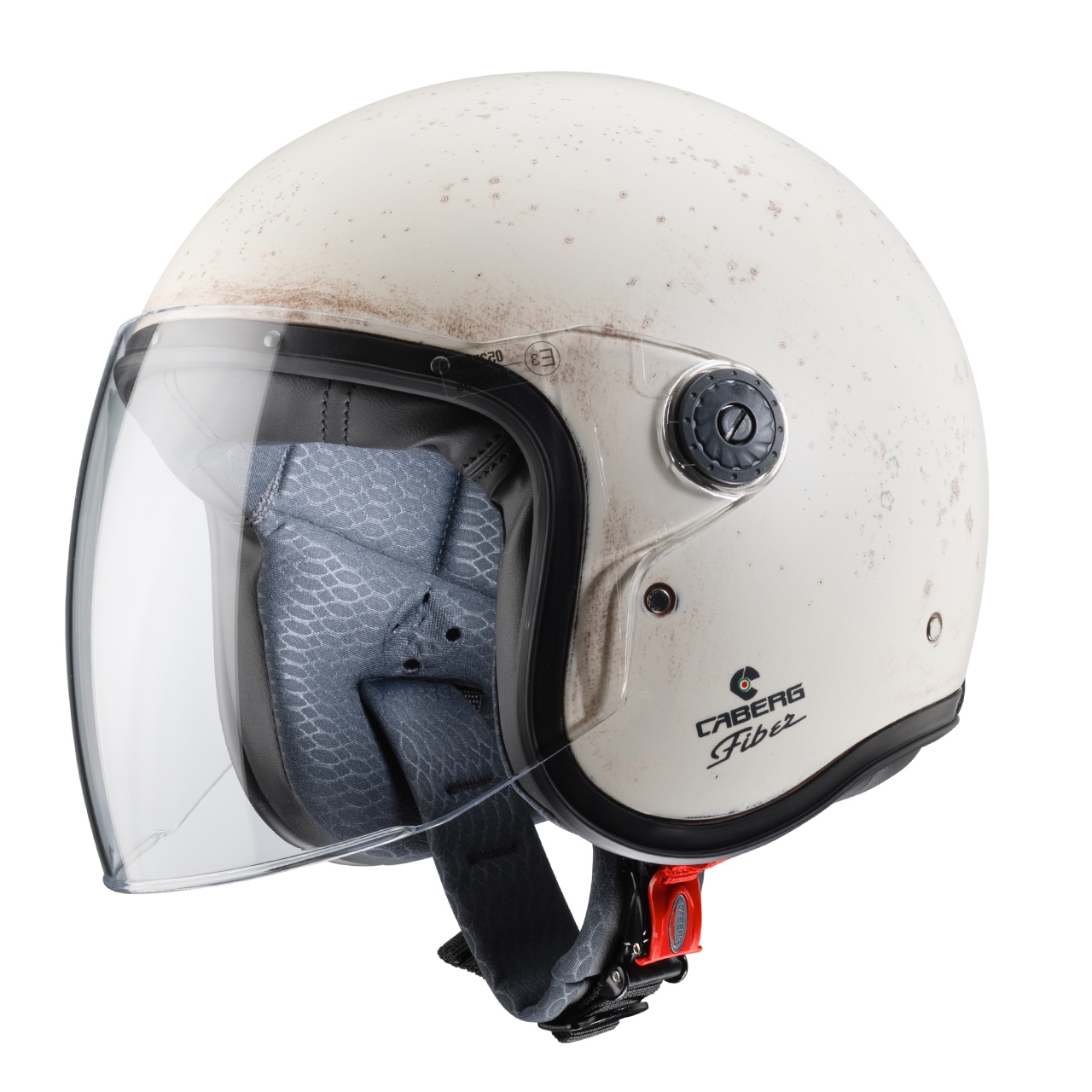 Casco jet Caberg FREERIDE OLD White - 29019 | 10HP