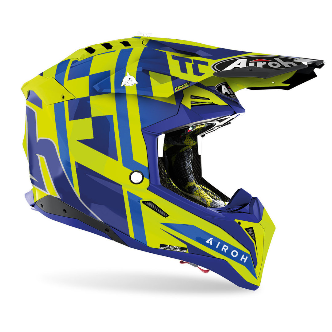 Casco Airoh cross AVIATOR 3 TC21 Gloss - 93961 | 10HP
