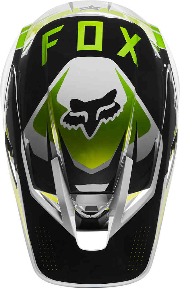 Casco cross enduro Fox V3 RS MIRER Fluorescent Yellow - 93606 | 10HP