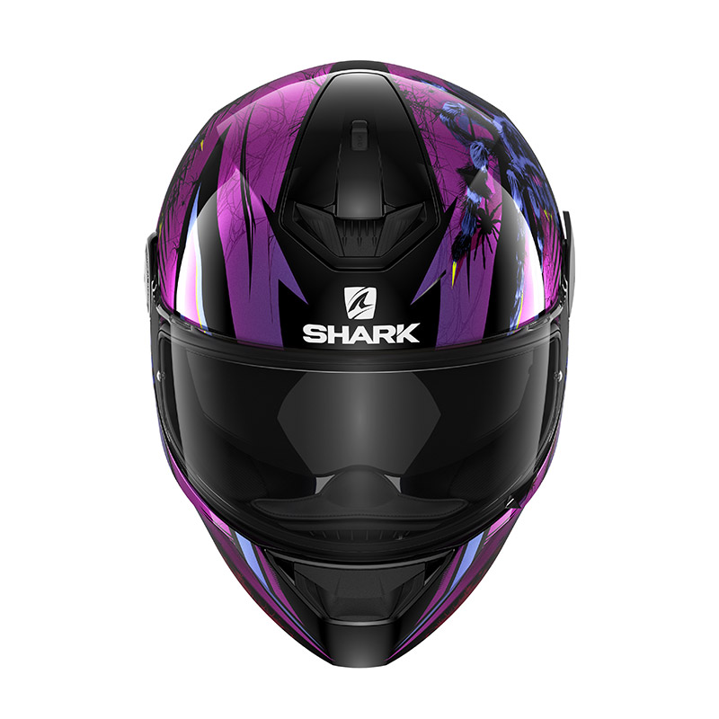 Casco integrale Shark D-SKWAL 2 ATRAXX Nero Viola - 93845 | 10HP