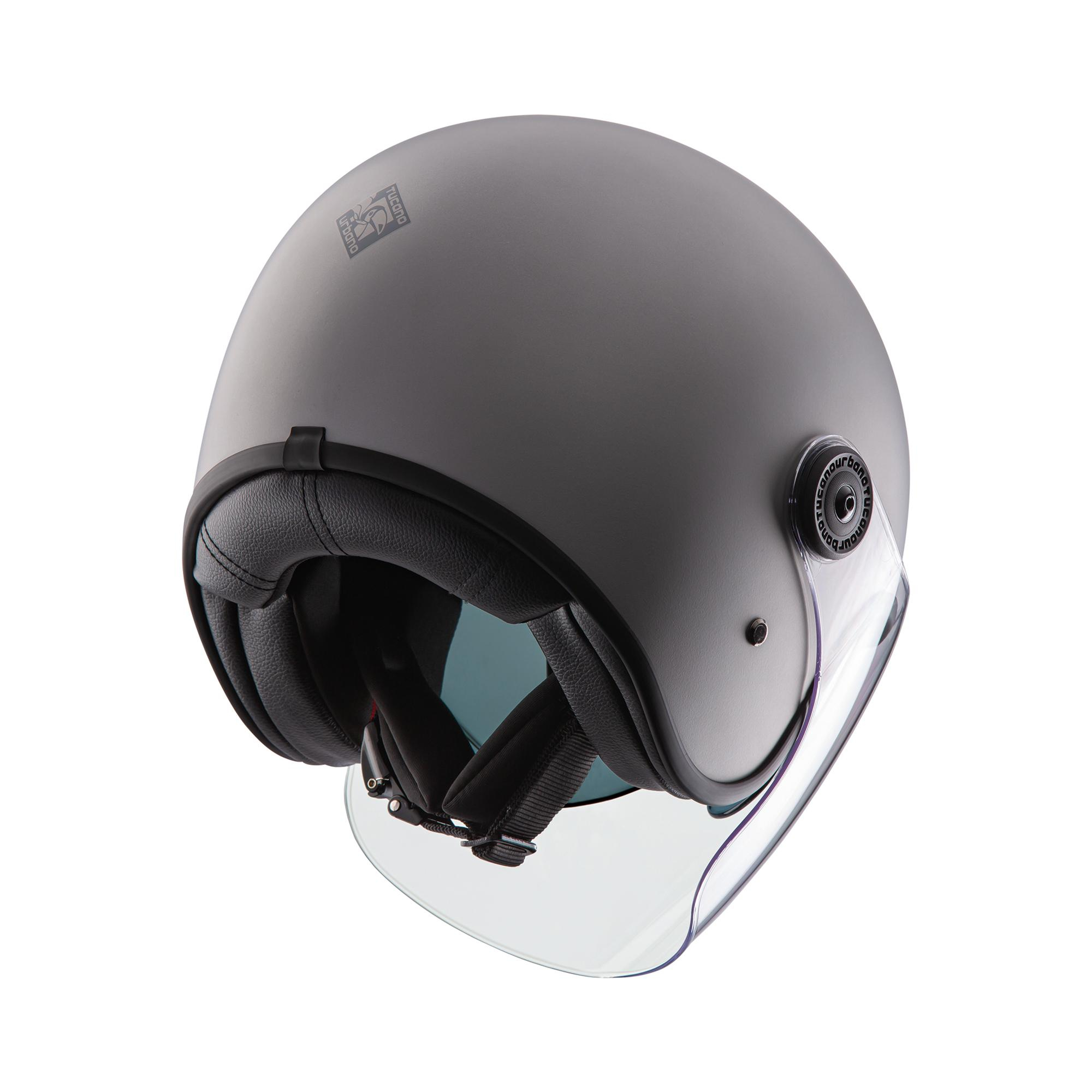 Casco jet Tucano Urbano EL FAST Grigio Moondust Opaco - 94459 | 10HP