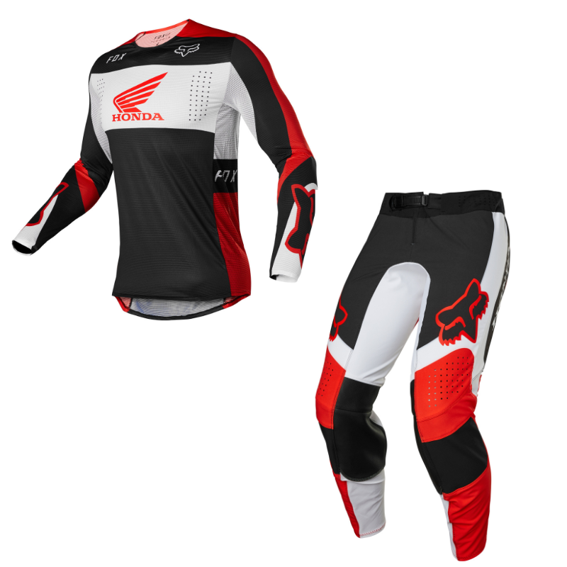 Completo cross enduro Fox FLEXAIR HONDA 2022 pantaloni+maglia - 93605 | 10HP
