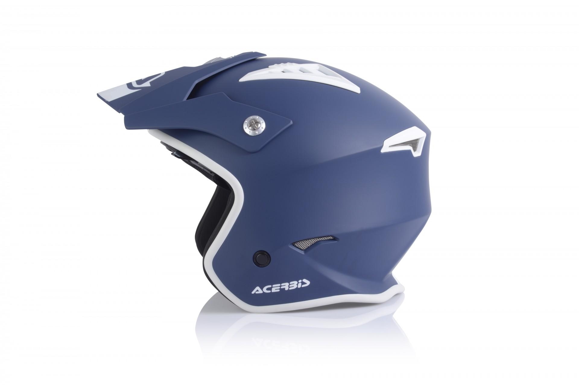 Casco Jet Acerbis JET ARIA blue - 78683 | 10HP