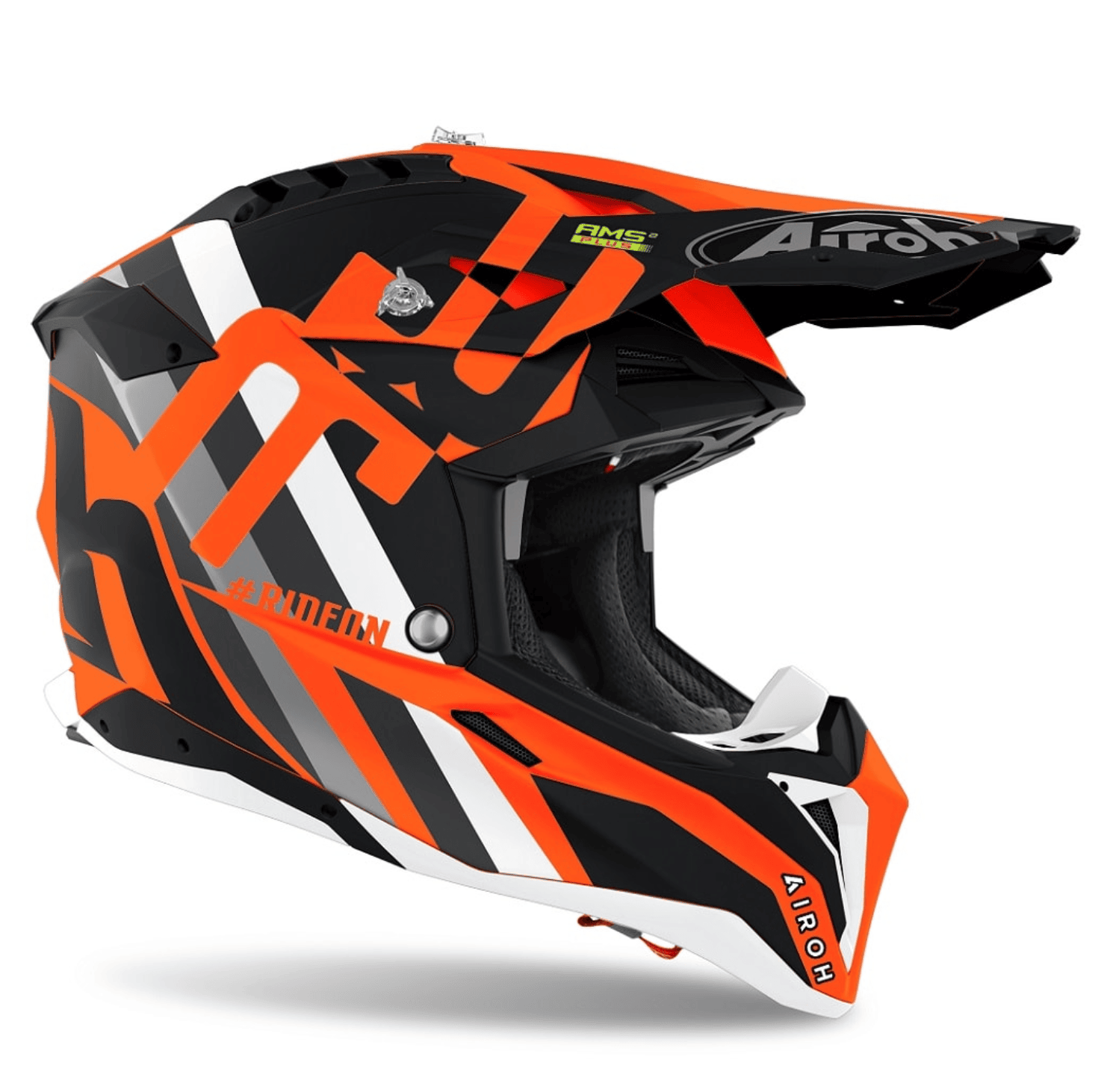 Casco Airoh cross AVIATOR 3 Rainbow Orange Matt - 93968 | 10HP