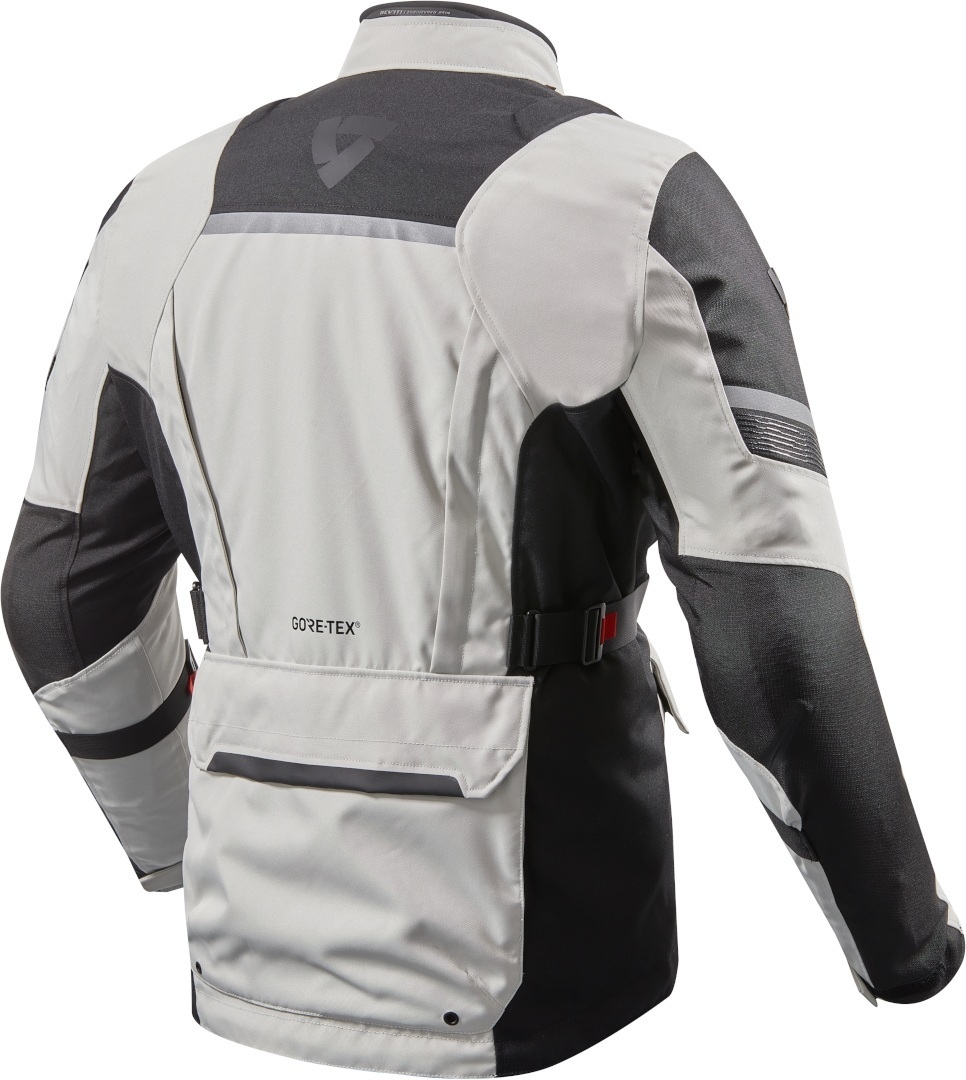 Giacca moto Rev'it NEPTUNE 2 GTX Gore-Tex Argento Nero - 352 | 10HP