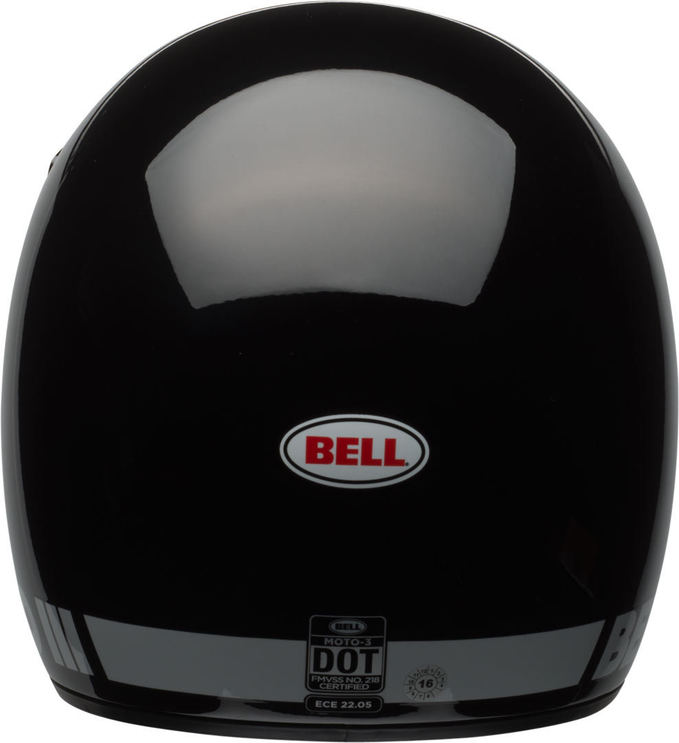 Casco integrale Bell MOTO-3 Black Gloss 3