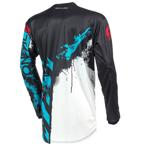 Completo cross O'Neal ELEMENT RIDE 2021 black blue maglia+pantaloni - 78248  | 10HP