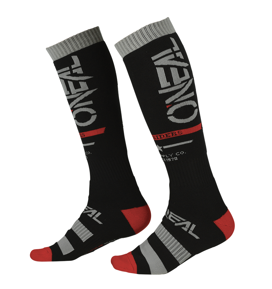 Calze O'Neal Pro MX Sock SQUADRON Black (One Size) 1