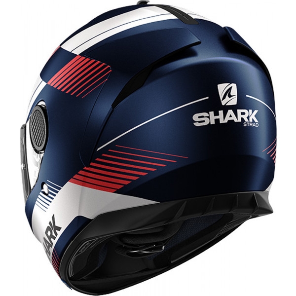 Casco integrale Shark SPARTAN 1.2 STRAD Mat Blu Bianco Rosso - 78642 | 10HP