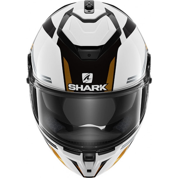 Casco integrale Shark SPARTAN GT TRACKER Bianco Nero Oro - 78643 | 10HP