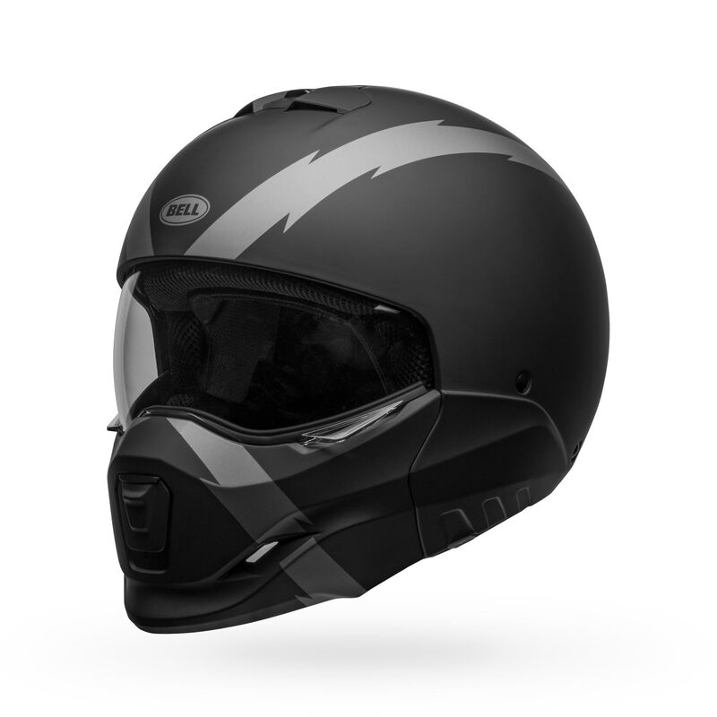 Casco modulare Bell BROOZER Arc Nero Grigio Opaco 2