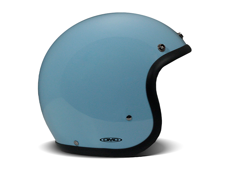 Casco jet DMD Retro LIGHT BLUE 1