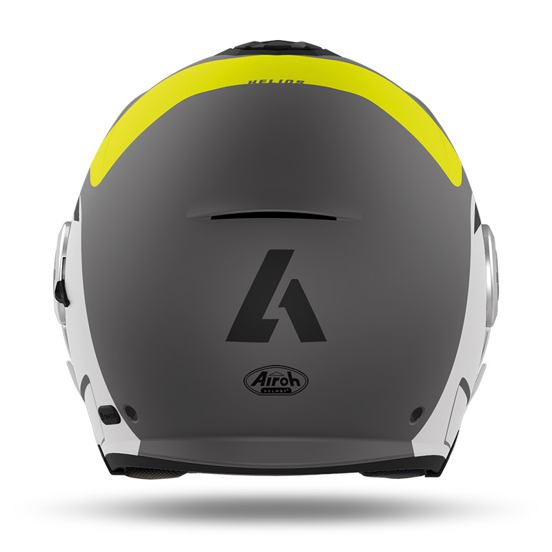 Casco jet Airoh HELIOS Up Grey Matt - 94050 | 10HP