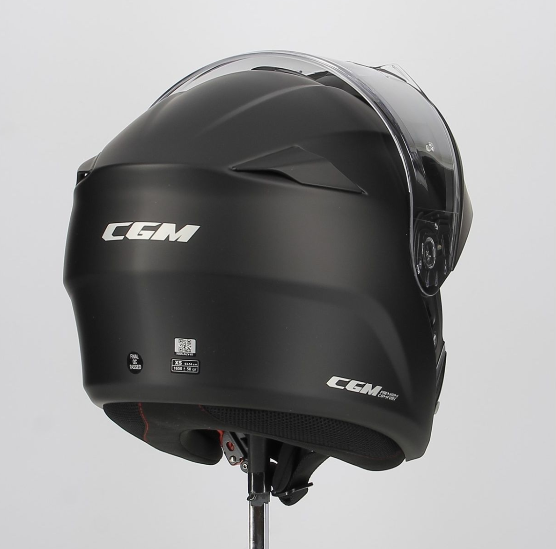 Casco modulare CGM Berlino Mono Nero Opaco - 79264 | 10HP