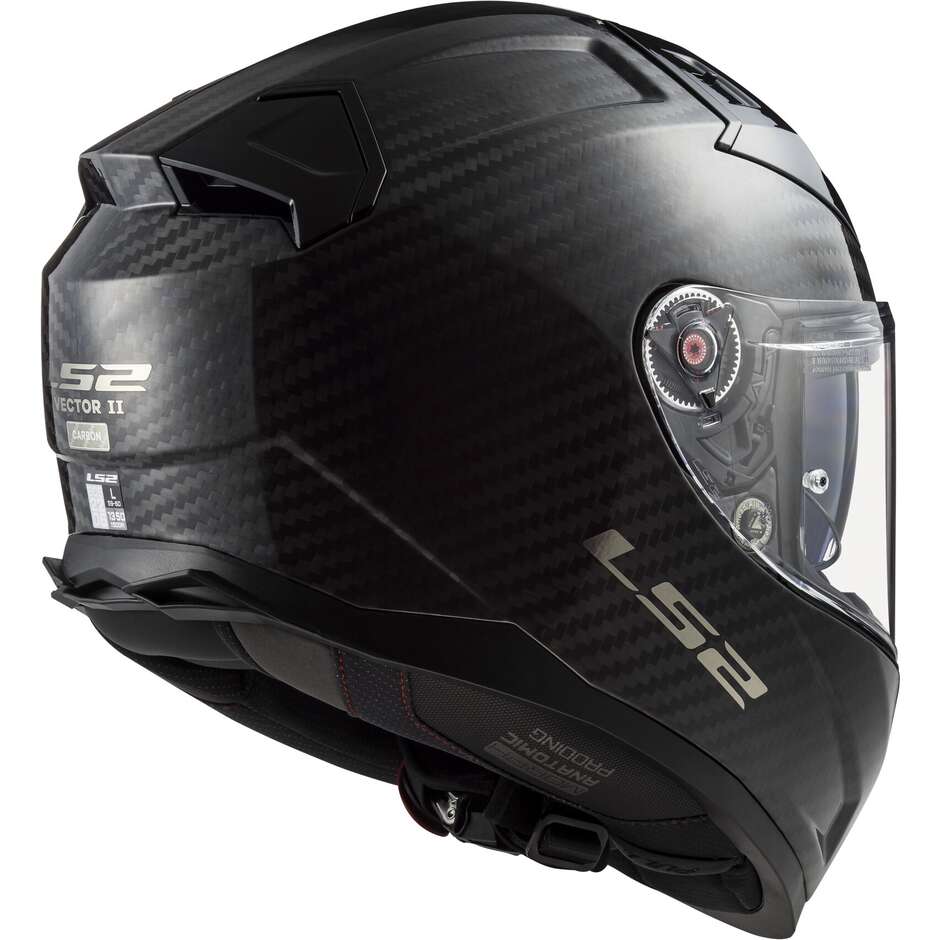 Casco integrale LS2 FF811 Vector II Carbon Gloss 4