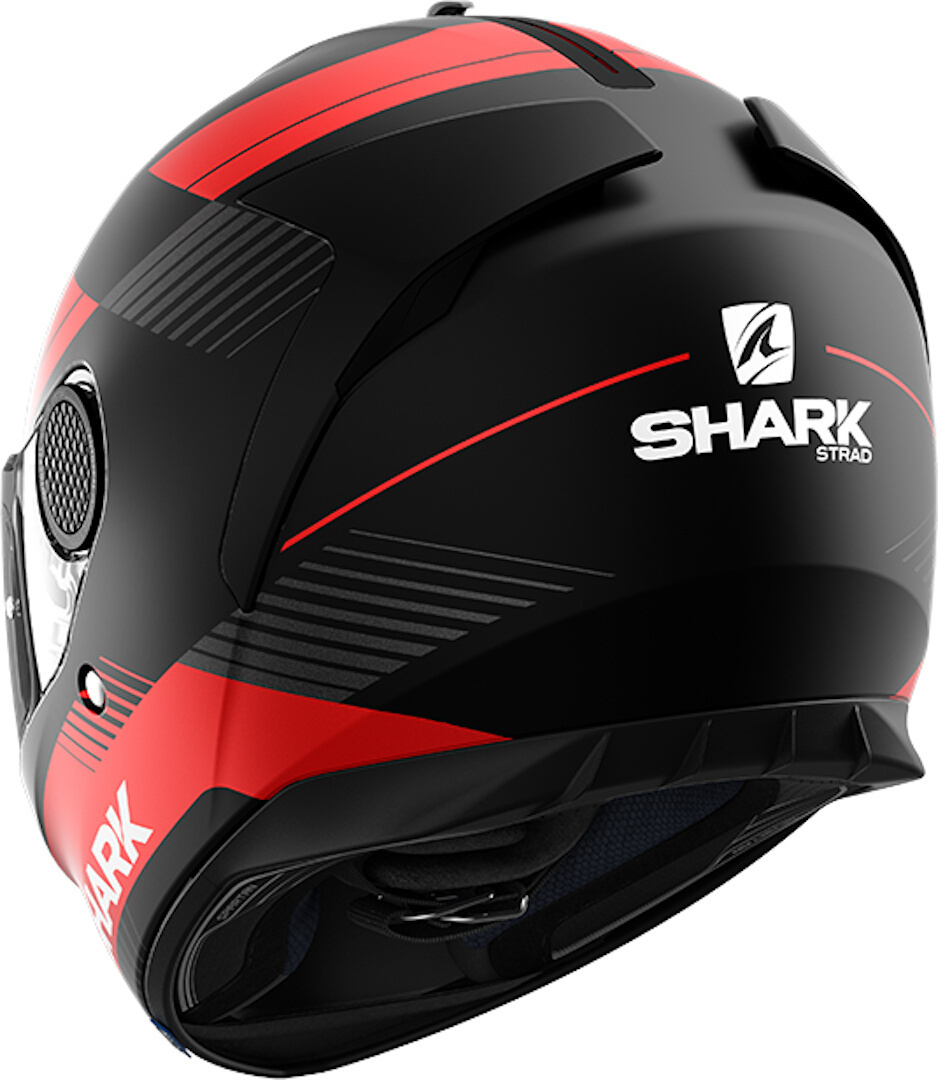 Casco integrale Shark SPARTAN 1.2 STRAD Mat Rosso Nero - 93517 | 10HP