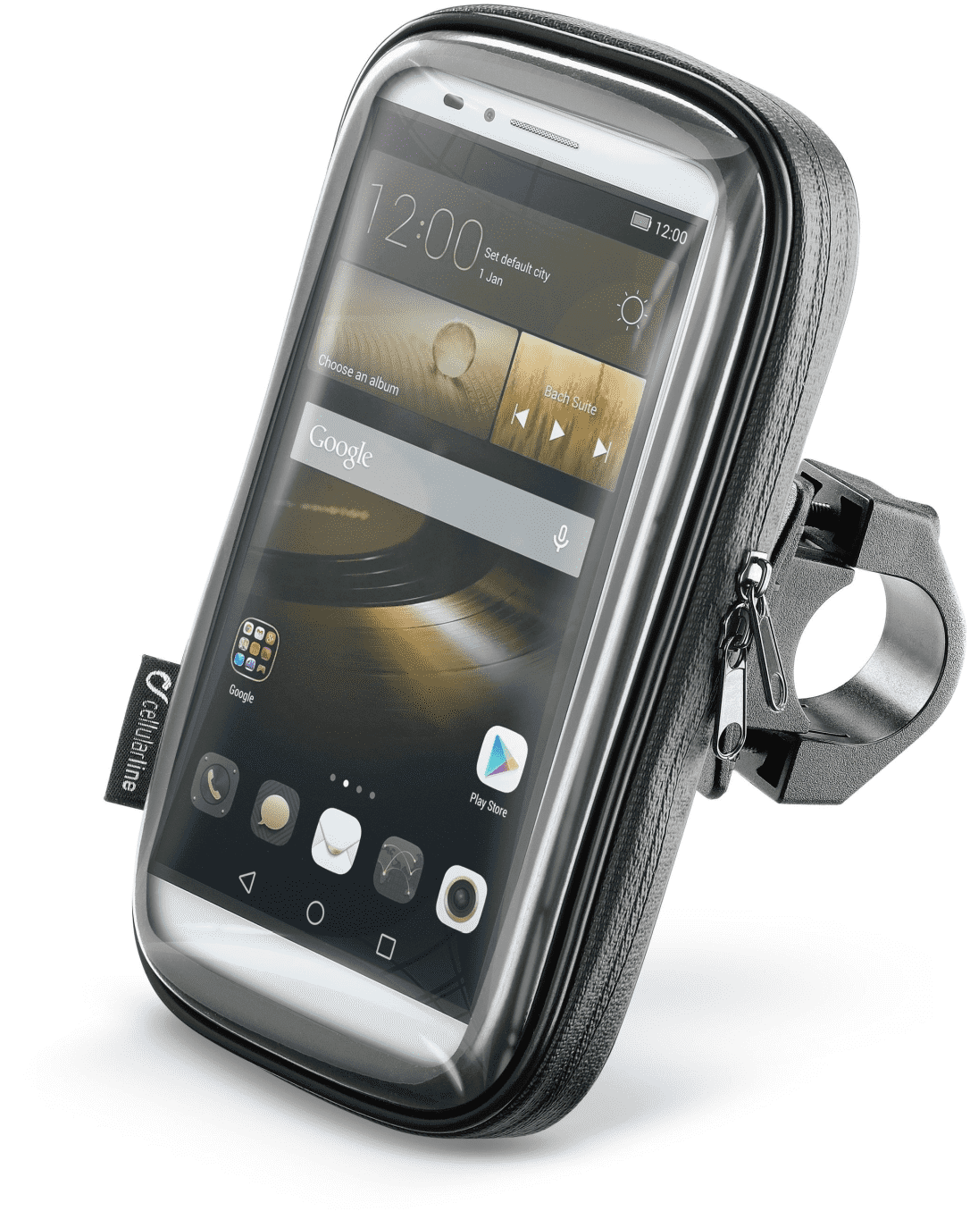 Custodia Moto Porta Smartphone Cellularline Impermeabile fino a 6,5" 1
