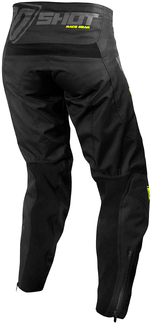 Pantaloni enduro impermeabili Shot CLIMATIC Black Neon Yellow - 78576 | 10HP