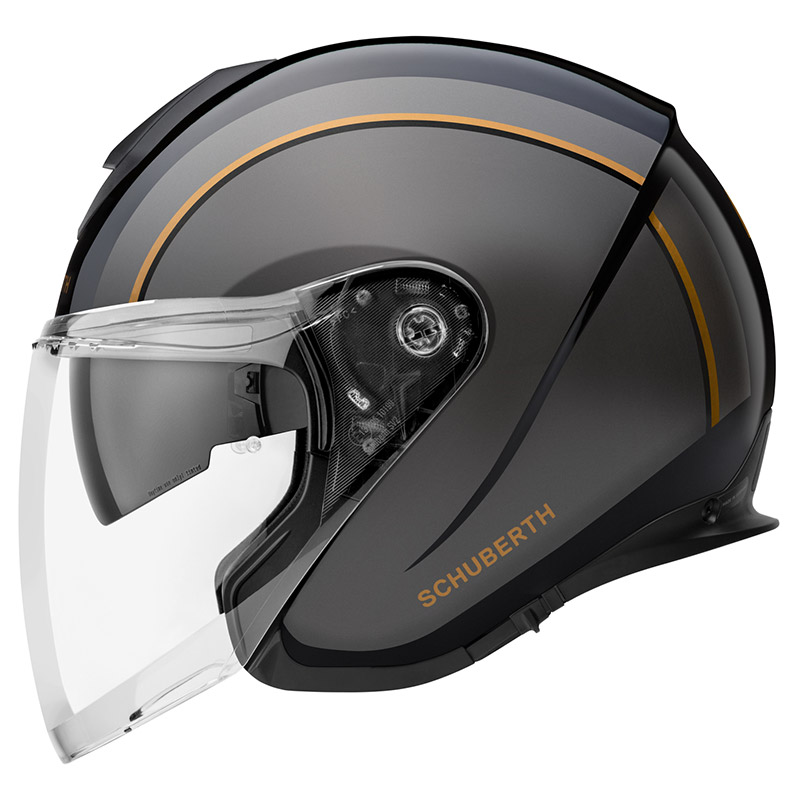 Casco jet Schuberth M1 PRO Outline Black Lucido - 93812 | 10HP