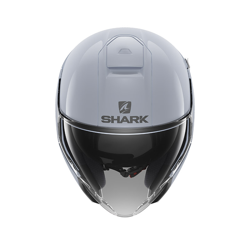 Casco jet Shark CITYCRUISER Dual Blank Bianco Argento - 94049 | 10HP