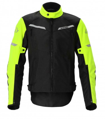 GIACCA MOTO DONNA X STREET LADY NERO GIALLO ACERBIS