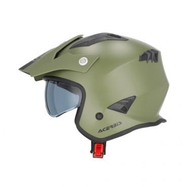 Casco Acerbis Jet Aria 22-06 Verde Militare