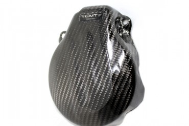Cover in carbonio CMT per fondello scarico Yamaha YZF 250 YZF 450 2014 2021  cod.000426