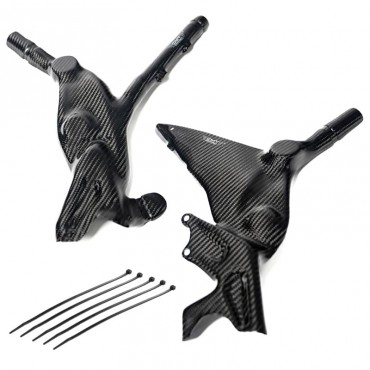 Protezioni telaio in carbonio CMT per Yamaha Tenere 700  cod.004013