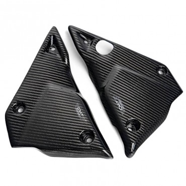 Pannelli laterali sotto sella in carbonio CMT per Yamaha Tenere 700  cod.004025