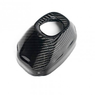 Fondello in carbonio CMT per silenziatore Yamaha Tenere 700  cod.004027