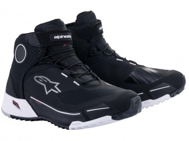 Scarpe moto Alpinestars CR-X Ds Black White