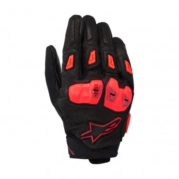 Guanti moto ventilati Alpinestars SP X 7 Nero Rosso