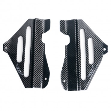 Kit protezioni radiatori in carbonio CMT per Yamaha YZF 250 2024-25 YZF450 2023-25 cod.000493