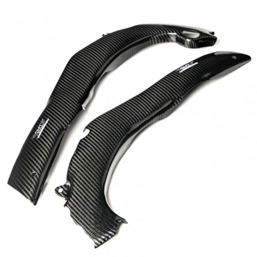 Protezioni telaio in carbonio CMT per Yamaha YZF 250 2024-25 YZF450 2023-25 cod.000494