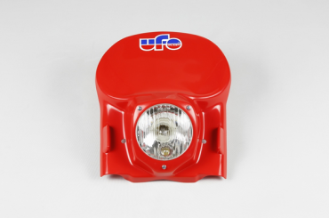 Mascherina portafaro universale Ufo rosso completo di attacchi 1978-1988