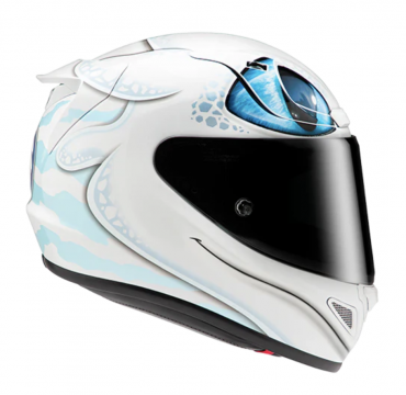 Casco integrale HJC RPHA12 Light Fury MC2 Lucido