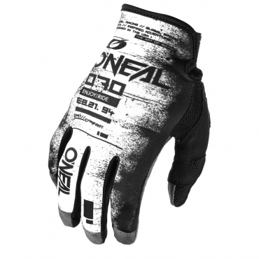 Guanti cross O'Neal MAYHEM Scarz V.25 black white