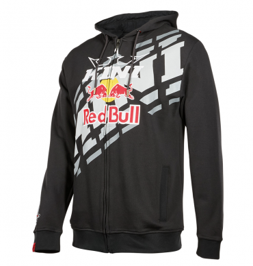 Felpa con capuccio Kini Red Bull ST ZIP HOODIE Anthracite