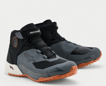 Scarpe moto Alpinestars CR-X Ds Black Dark Gray