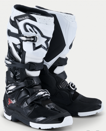 Stivali enduro Alpinestars TECH 7 ENDURO Bianco Nero
