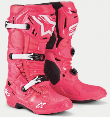 Stivali cross Alpinestars TECH 10 Diva Pink White