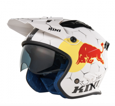 Casco jet Kini Red Bull XD 1.0 white