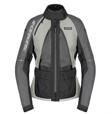 Giacca moto donna Spidi CROSSMASTER 2 LADY Grigio Ghiaccio