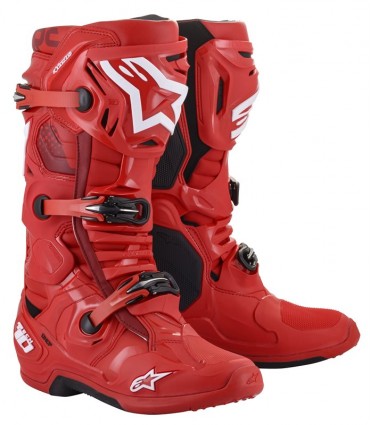 Stivali cross Alpinestars TECH 10 Rosso