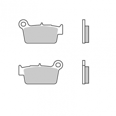 Pastiglie WRP TM  posteriori ceramic