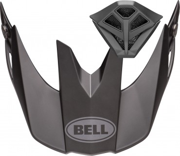 Frontino + presa d'aria casco Bell MOTO-10 SPHERICAL Pro Circuit Replica Gloss Black Green