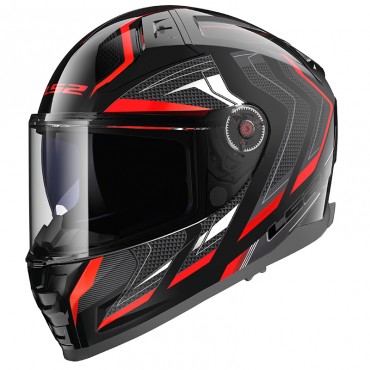 Casco integrale LS2 FF811 Vector II Alizer Black Red