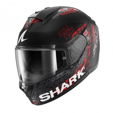 Casco integrale Shark RIDILL 2 Speed-Vib Mat Nero Rosso